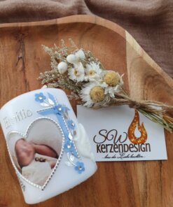 Gastgeschenk "Kreuz" 8x6cm mit Foto