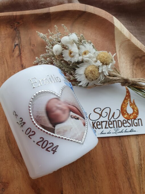 Gastgeschenk "Kreuz" 8x6cm mit Foto – Bild 3