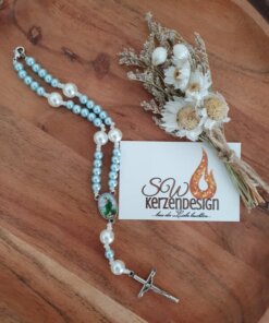 Rosenkranz "blau" groß