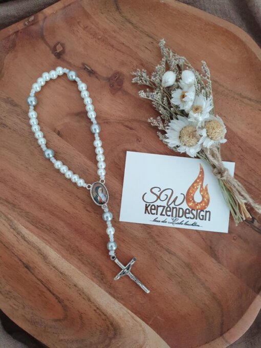 Rosenkranz "weiß" mittel