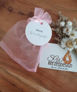 Organzabeutel "Wunscherfüller" rosa