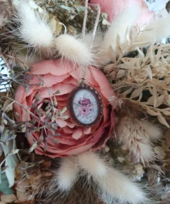 Alternative view of Brautstrauß "Memorial" Medaillon