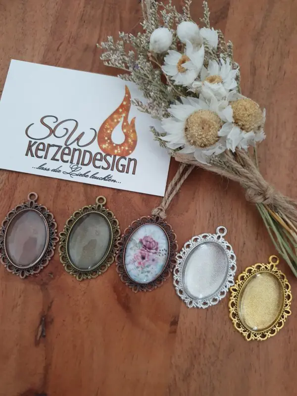 Brautstrauß "Memorial" Medaillon