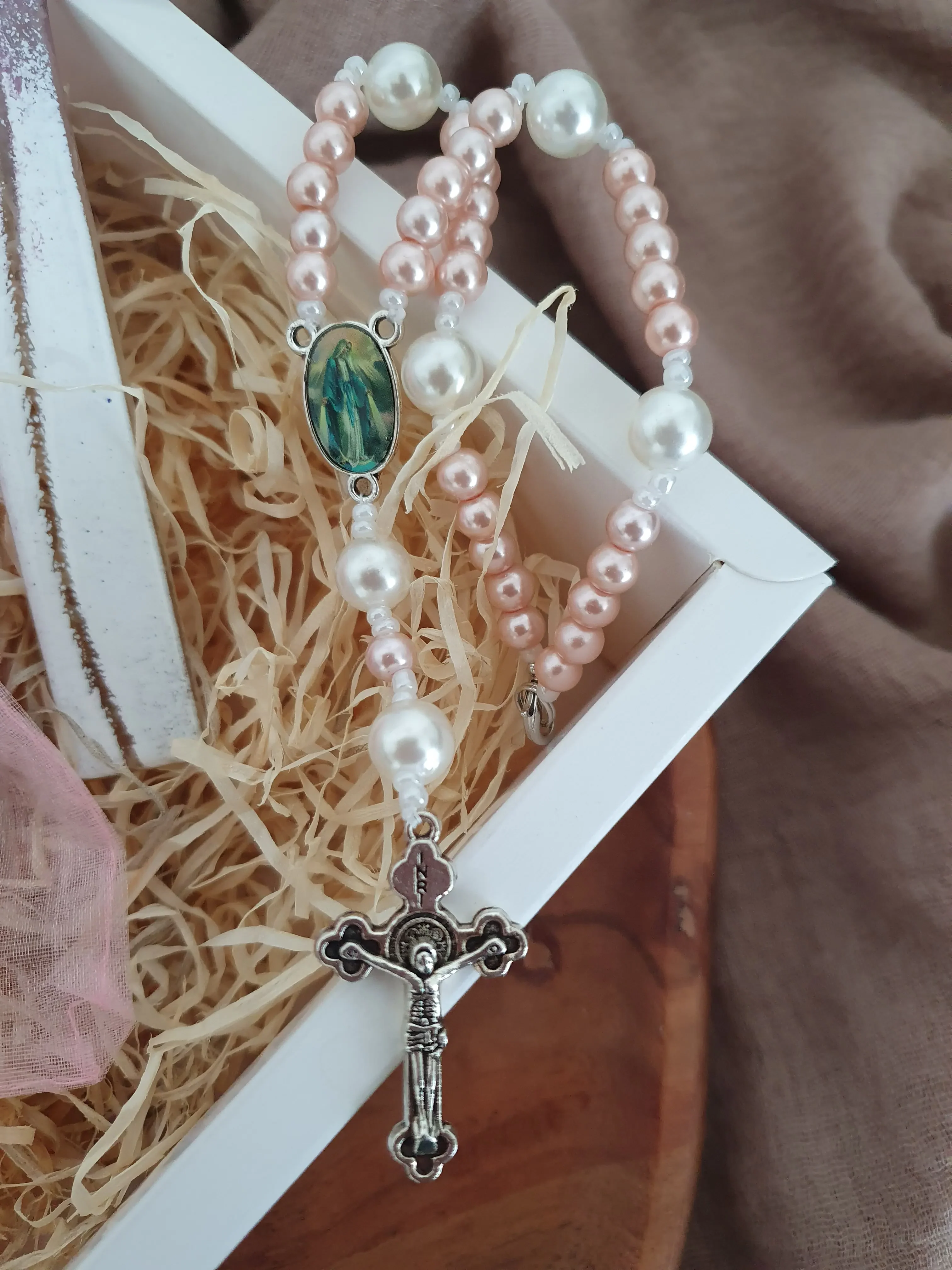 Geschenkebox "TEF" rosa – Bild 2