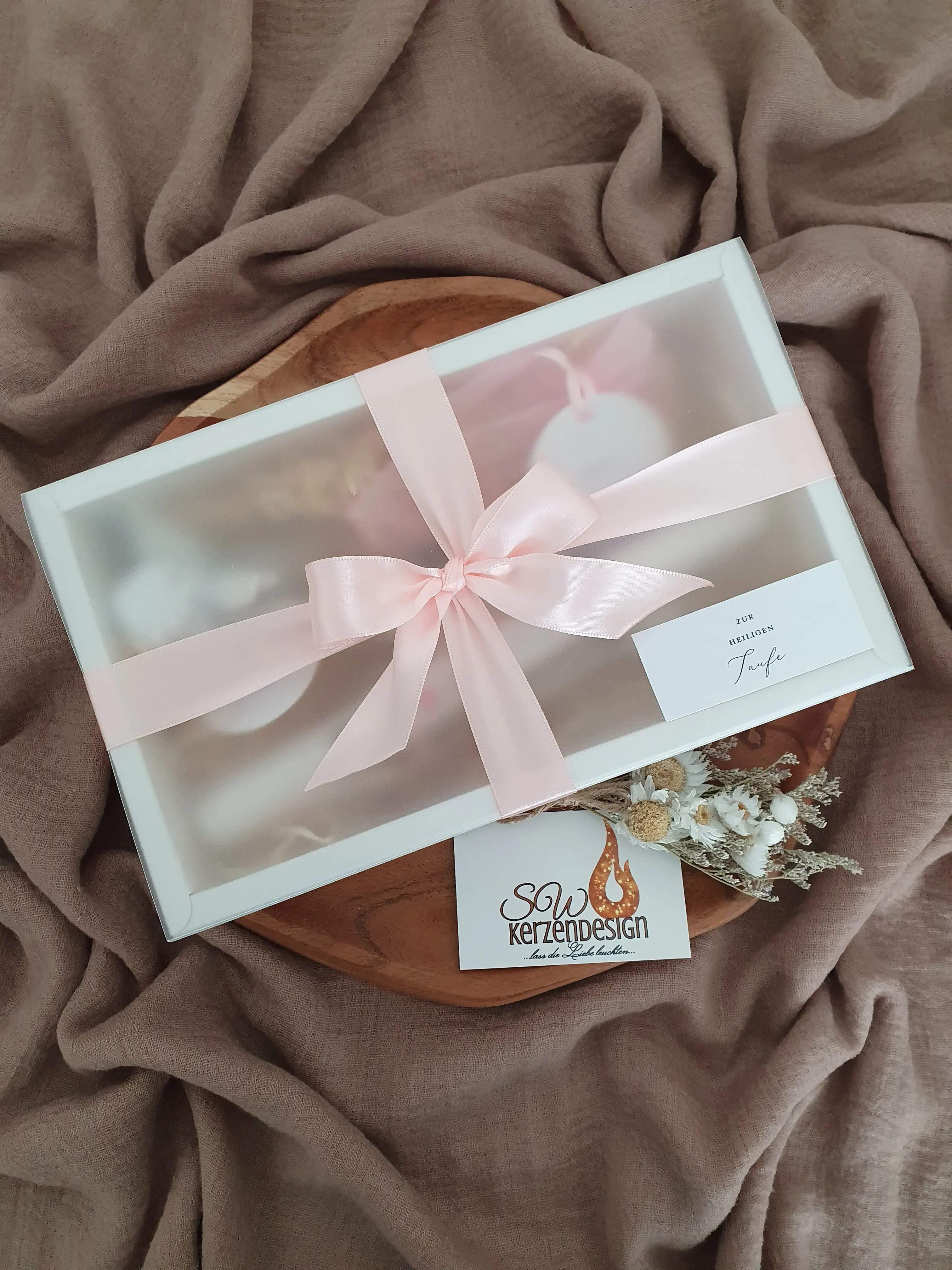 Geschenkebox "TEF" rosa – Bild 11