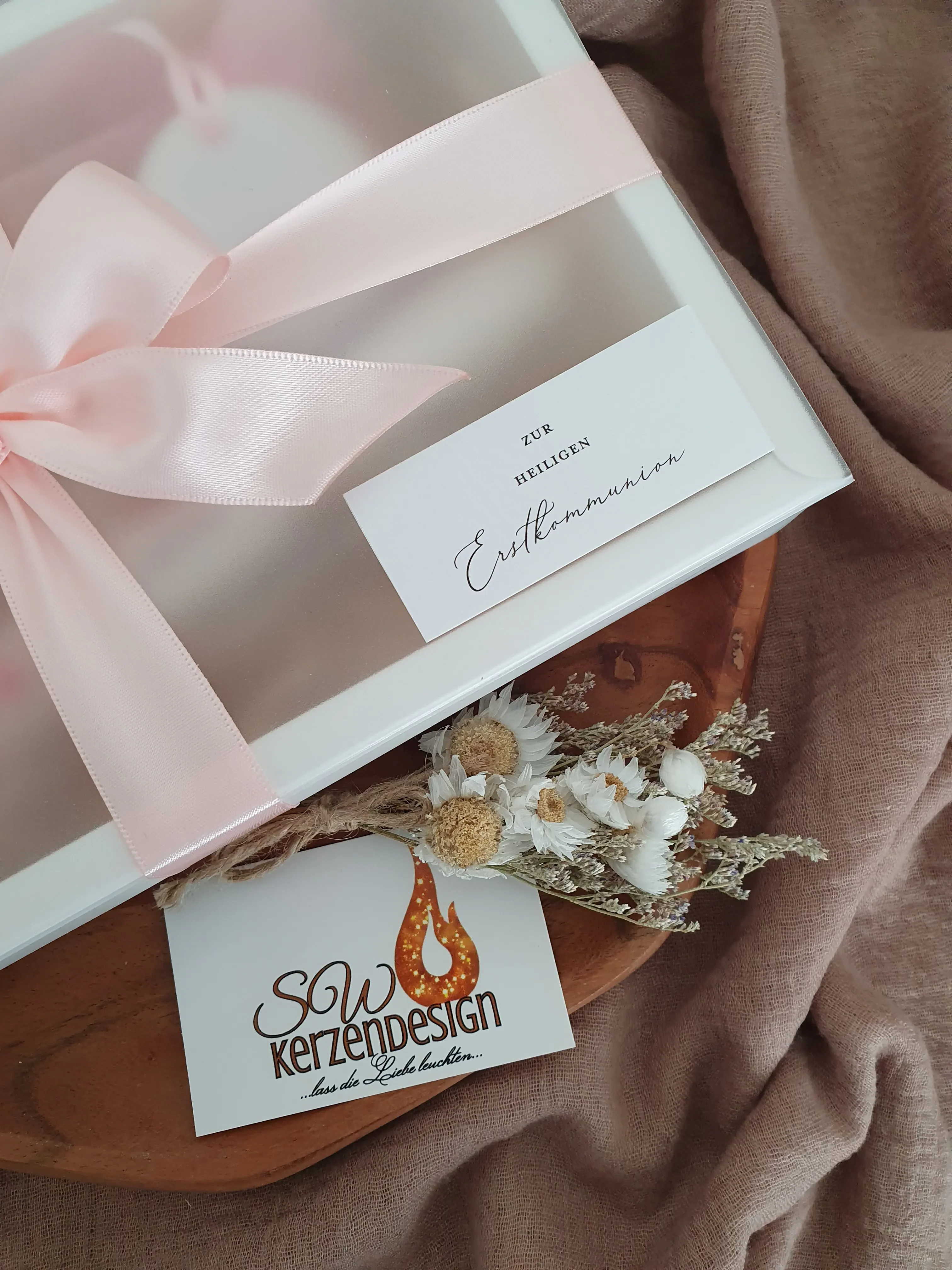 Geschenkebox "TEF" rosa – Bild 8