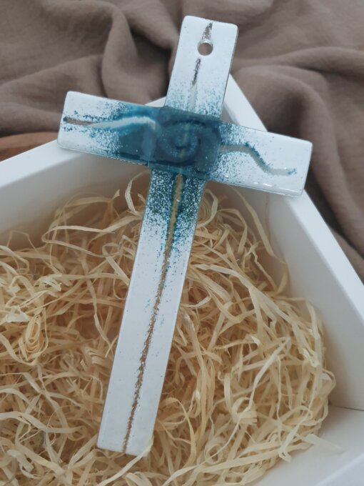 Geschenkebox "TEF" blau – Bild 3