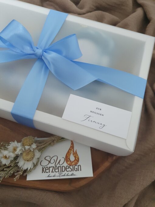Geschenkebox "TEF" blau – Bild 7