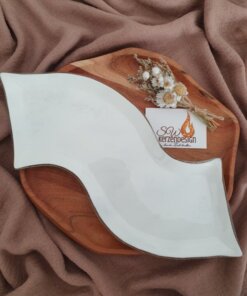 Kerzenteller "Welle"