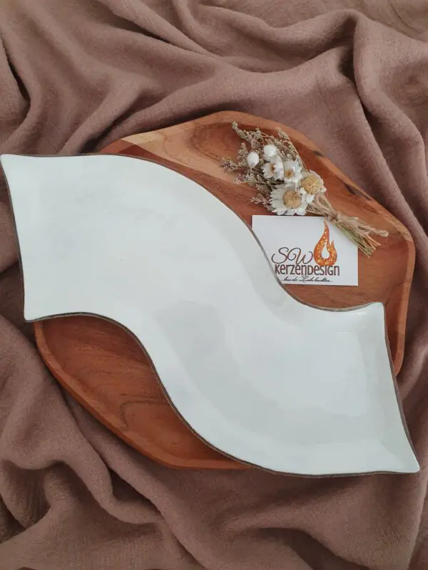 Kerzenteller "Welle"