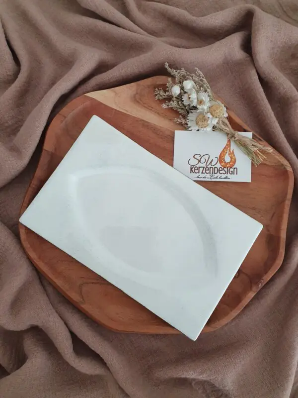 Kerzenteller "oval"