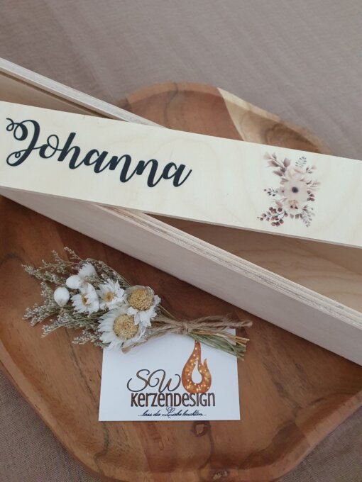 Holzbox "Flowers" – Bild 2