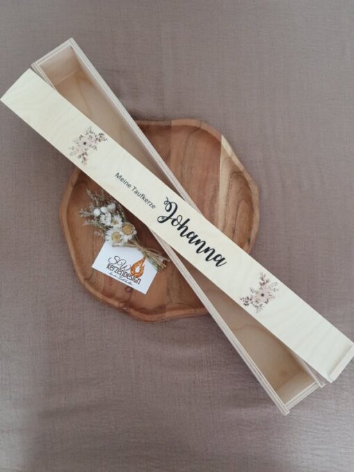 Holzbox "Flowers"