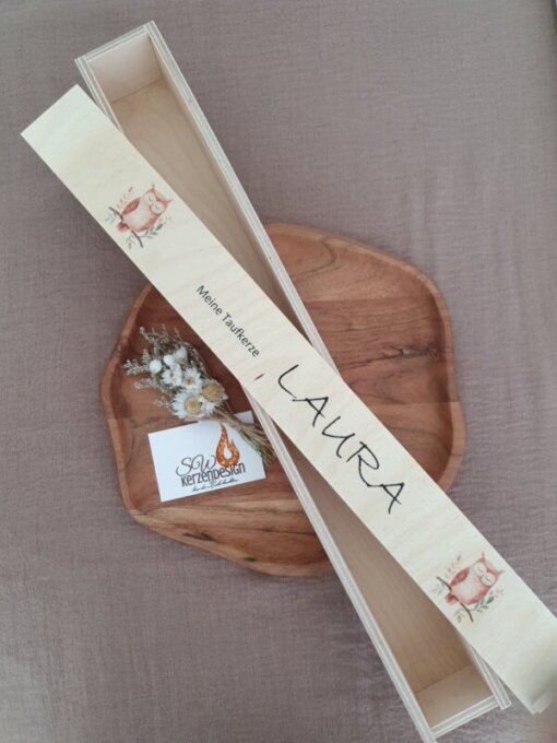 Holzbox "Eule"