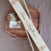 Holzbox "Giraffe mit Löwe"