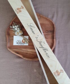 Holzbox "Giraffe mit Löwe"